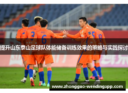 提升山东泰山足球队体能储备训练效果的策略与实践探讨